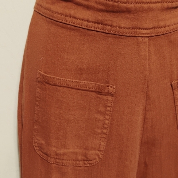 Dollhouse Rust colored wide leg jumpsuit - Picture 5 of 15